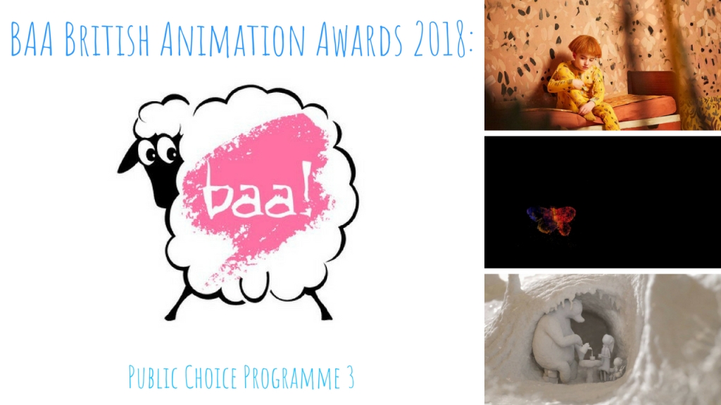BAA British Animation Awards 2018: Public Choice Programme 3